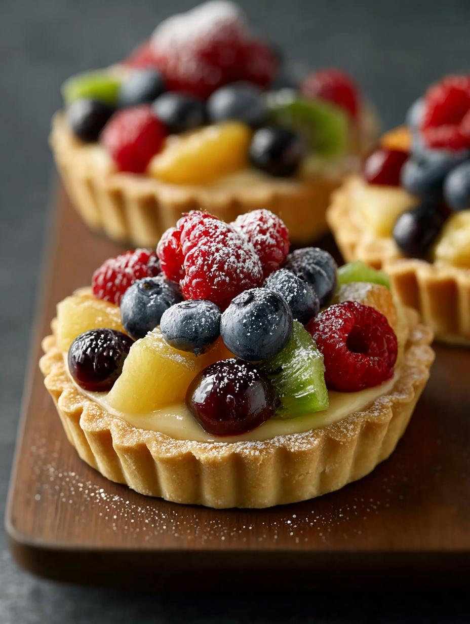 Delicious Parisian Fruit Tarts That Will Wow Your Guests - Parisian Fruit Tarts - additional detail