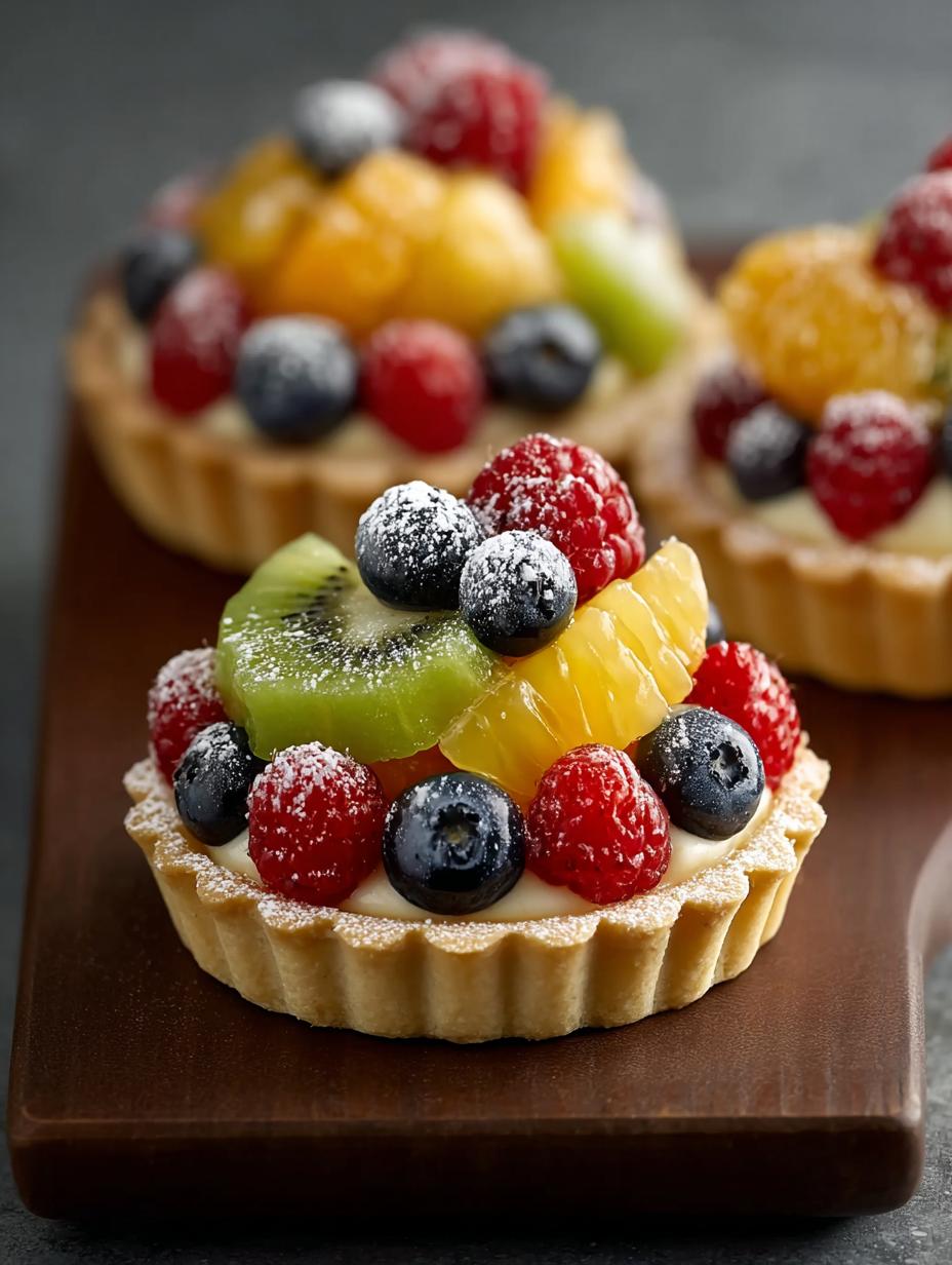 Parisian Fruit Tarts