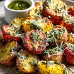 Parmesan Pesto Roasted Potatoes
