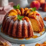 Peach Cobbler Pound Cake
