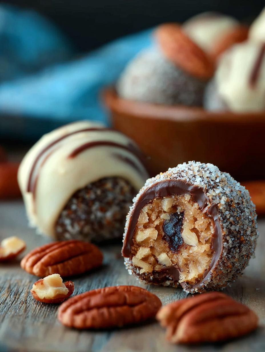 Delicious Pecan Pie Truffles: 36 Irresistible Treats 5 Delicious Pecan Pie Truffles: 36 Irresistible Treats - Pecan Pie Truffles - main visual representation