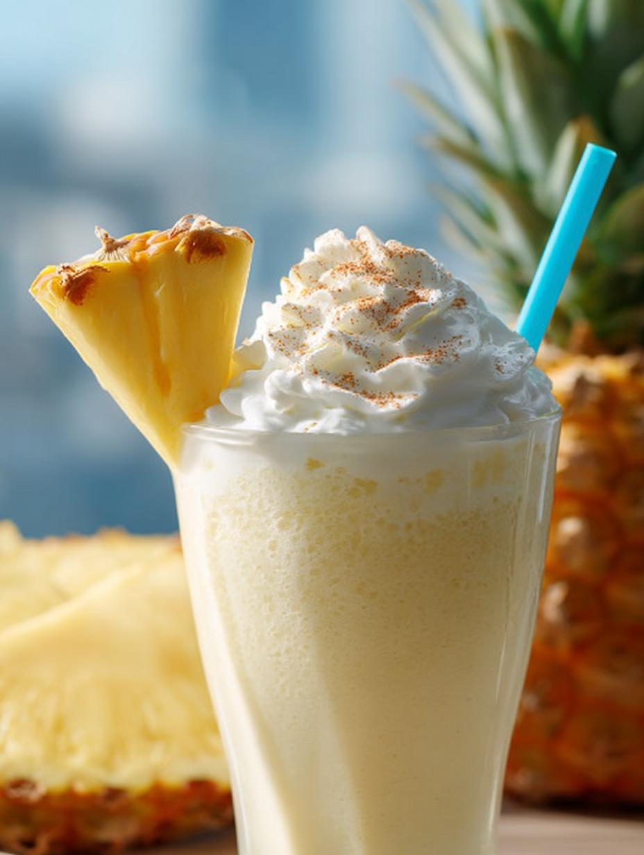 Pineapple Milkshake: 5-Minute Creamy Tropical Delight - Pineapple Milkshake - additional detail