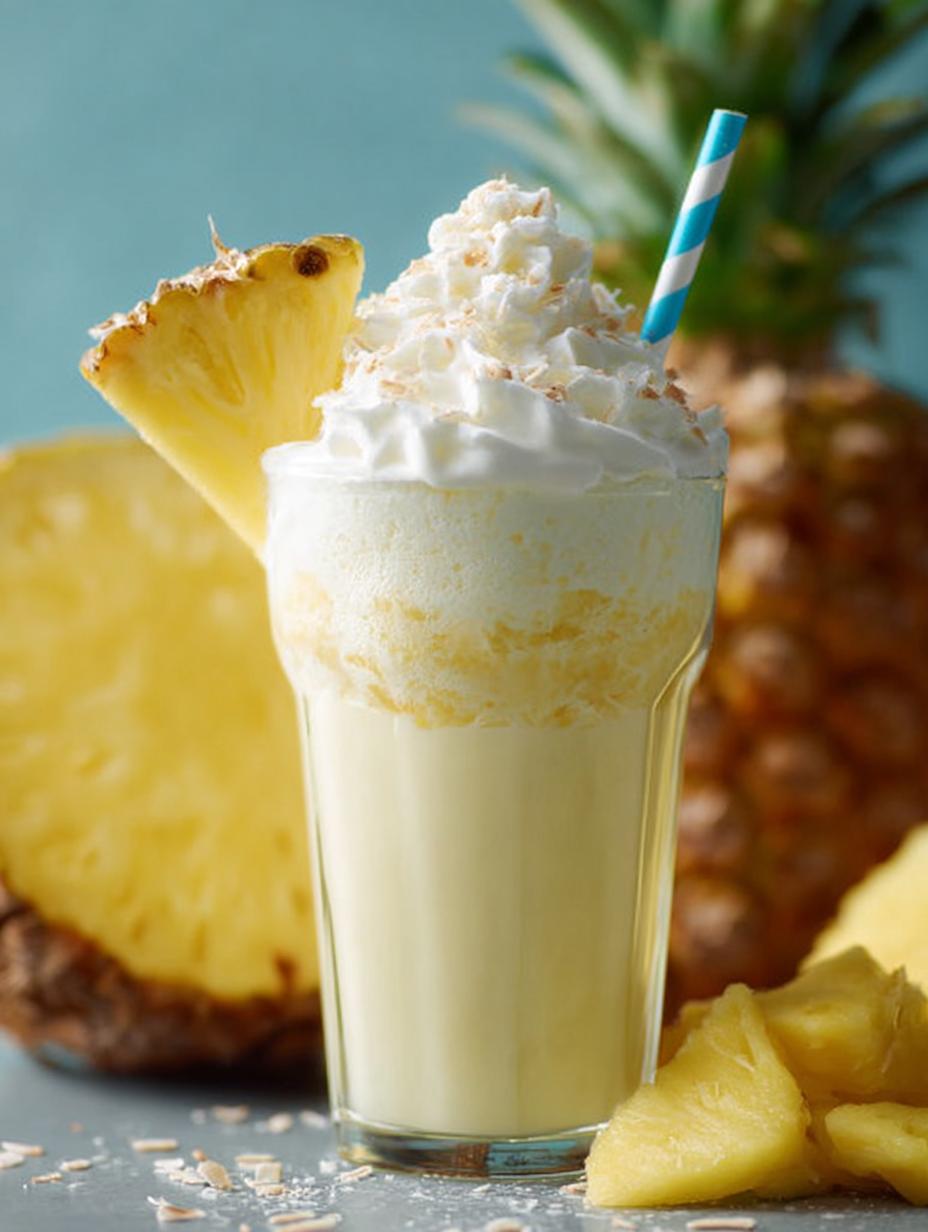 Pineapple Milkshake