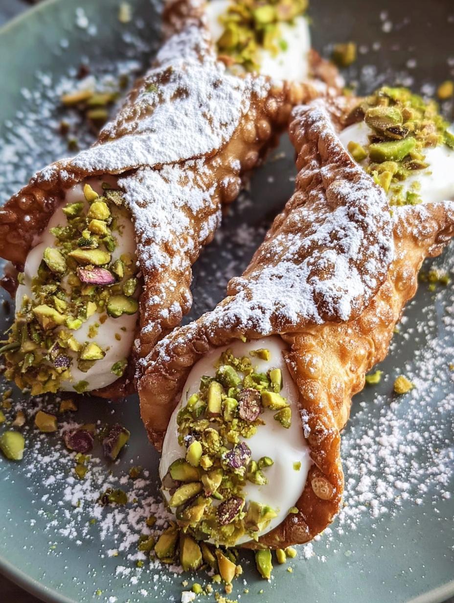 Pistachio Cannoli Perfection: Delicious 30-Min Recipe - Pistachio Cannoli - additional detail