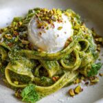 Pistachio Pesto Pasta Burrata