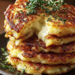Potato Onion Cheese Pancakes
