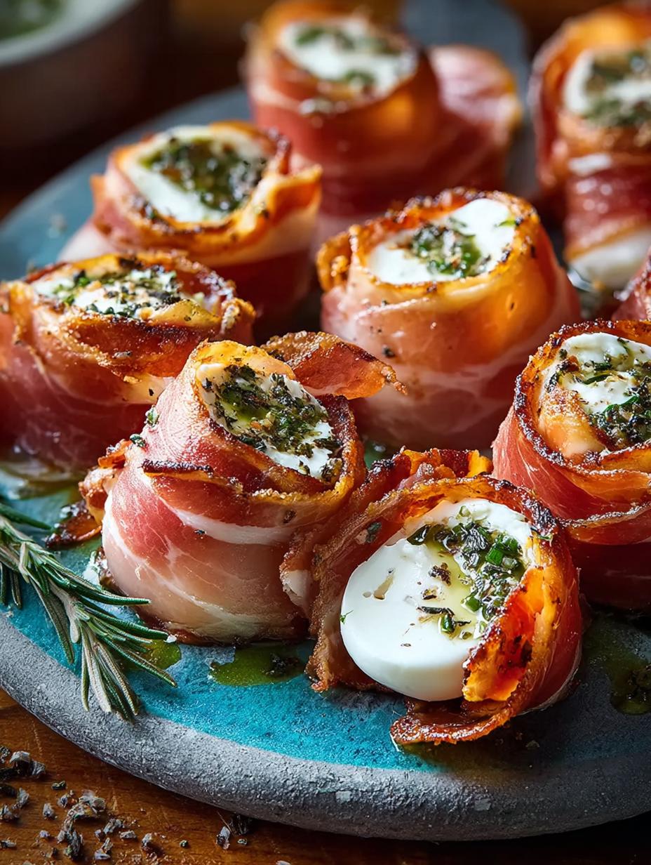 Prosciutto Wrapped Mozzarella Bites: 10-Minute Delight - Prosciutto Wrapped Mozzarella Bites - main visual representation