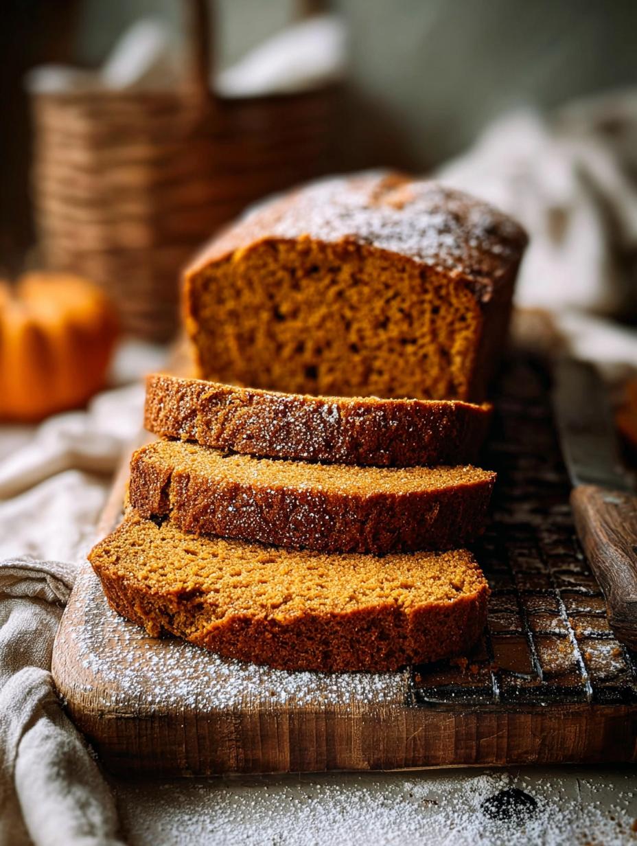 Pumpkin Bread Warm Spices