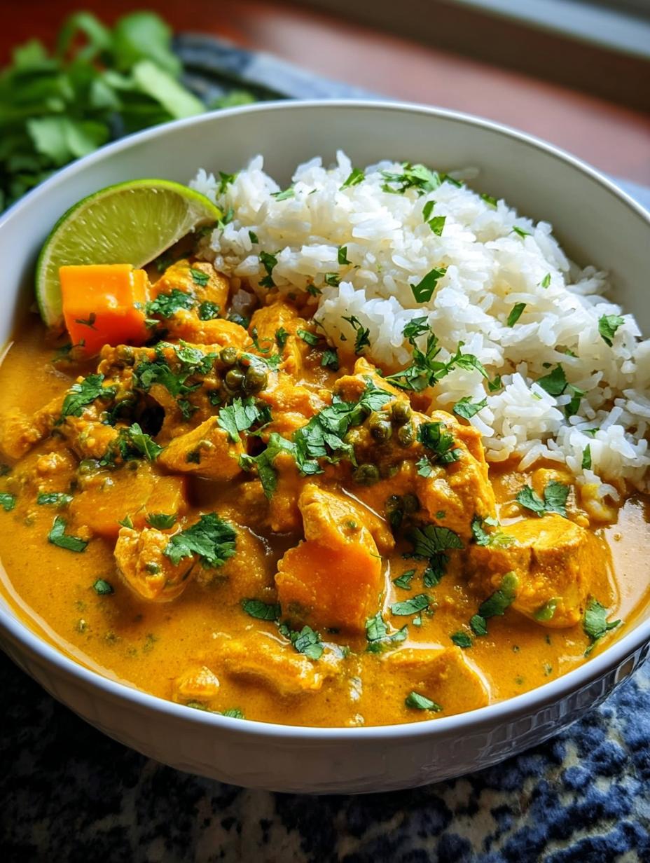 Amazing Pumpkin Curry Chicken in 30 Minutes - Pumpkin Curry Chicken - main visual representation