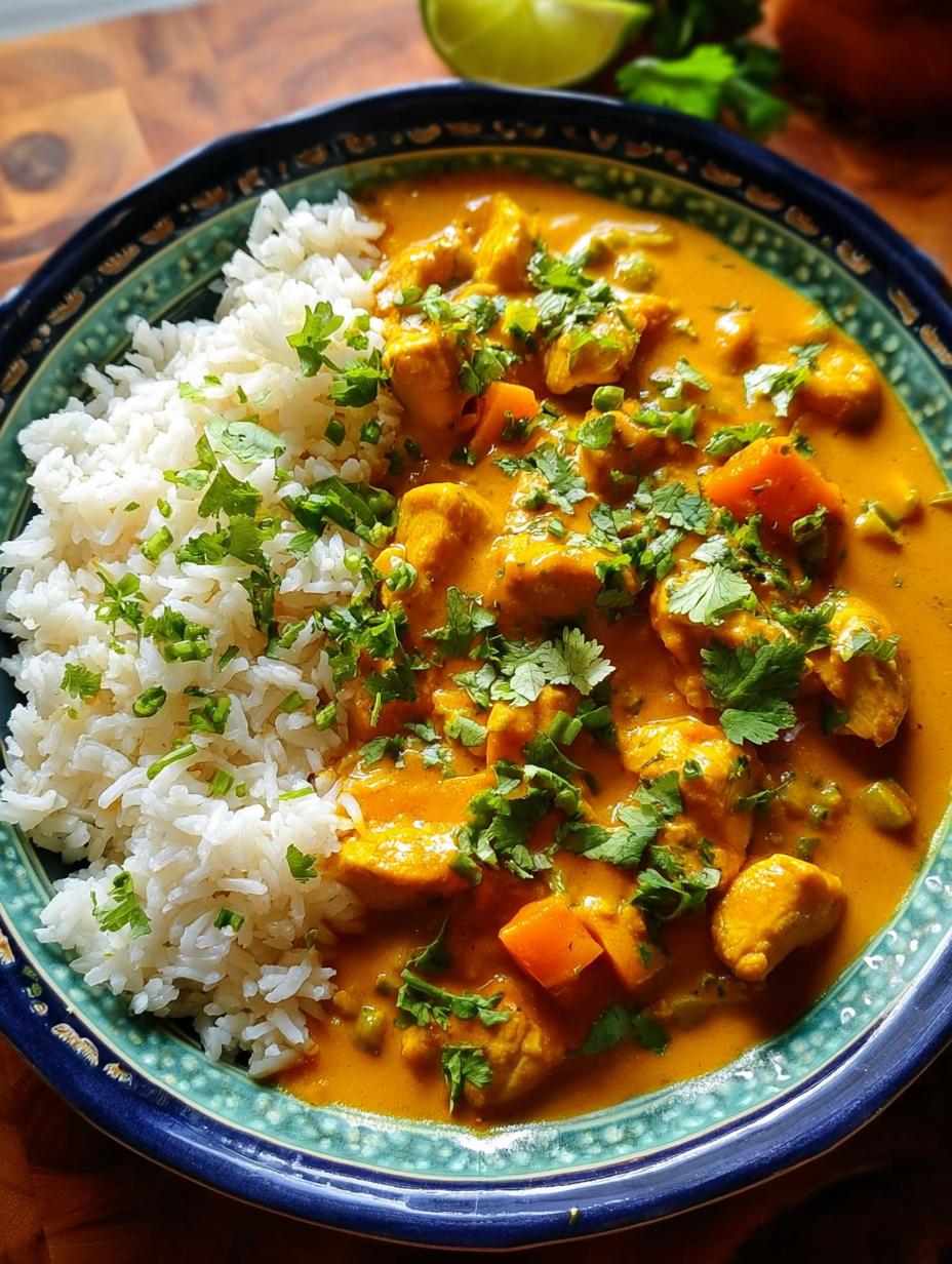 Pumpkin Curry Chicken
