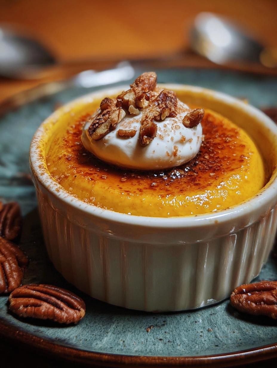 Pumpkin Custard: 15-Min Divine Fall Dessert 6 Pumpkin Custard: 15-Min Divine Fall Dessert - Pumpkin Custard - additional detail