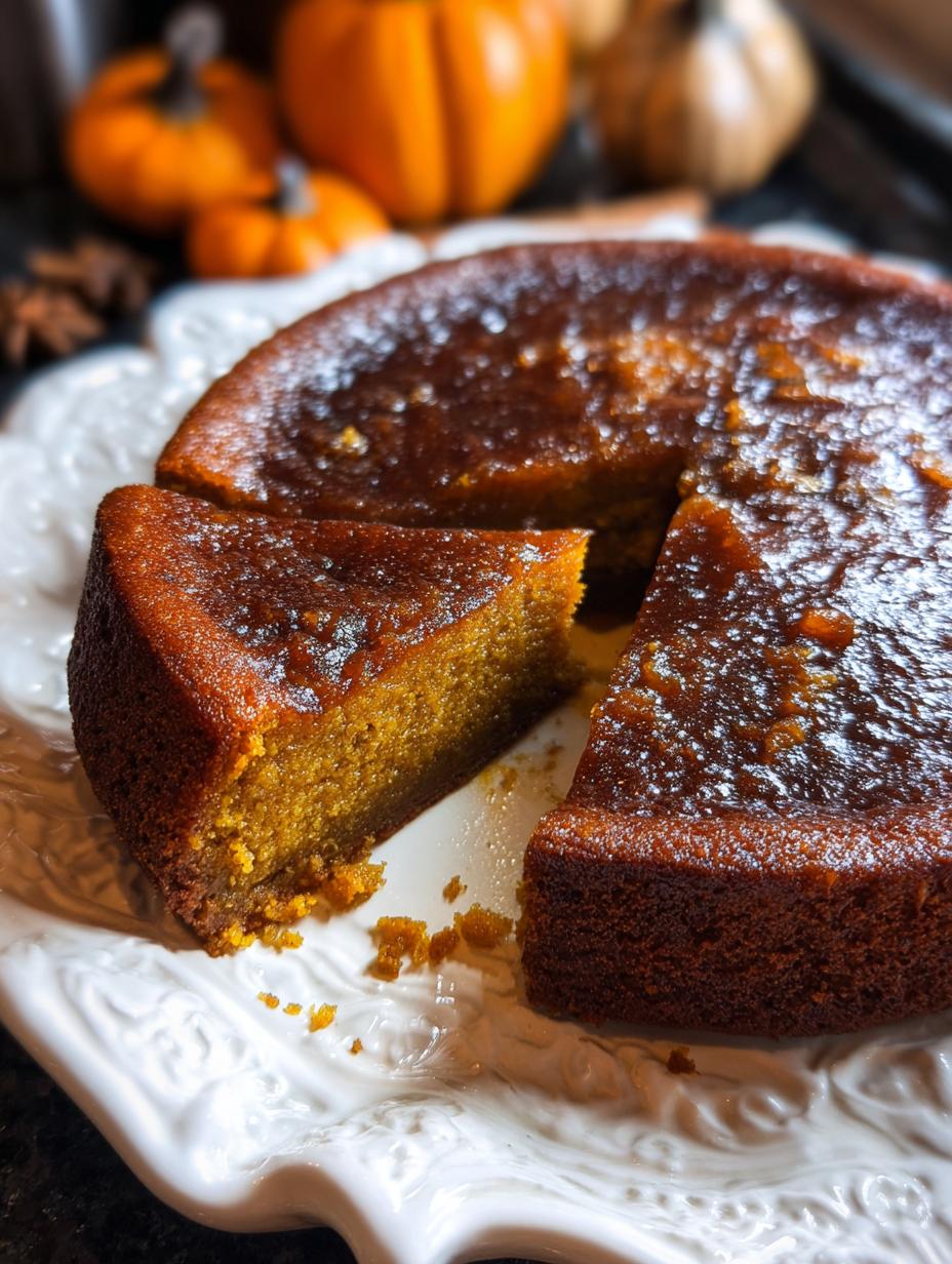 Irresistible Pumpkin Spice Rum Cake Recipe - Pumpkin Spice Rum Cake - additional detail