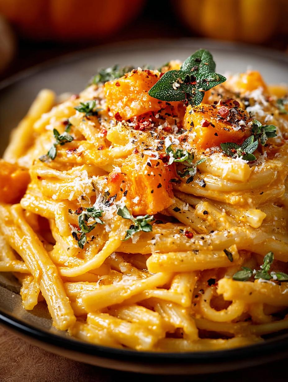 Delicious Pumpkin Squash Pasta for Cozy Nights - Pumpkin Squash Pasta - additional detail