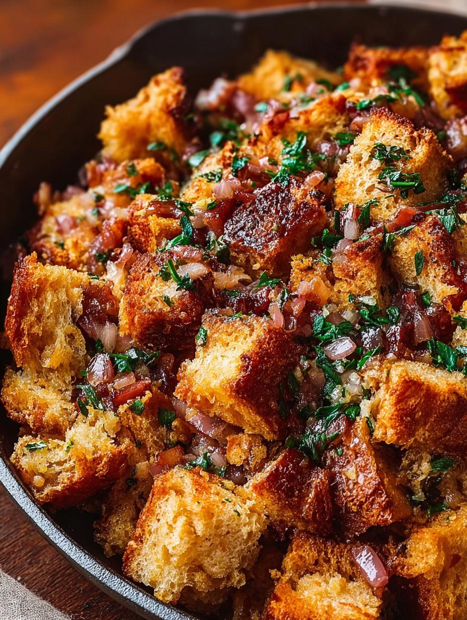 Red Onion Sourdough Stuffing