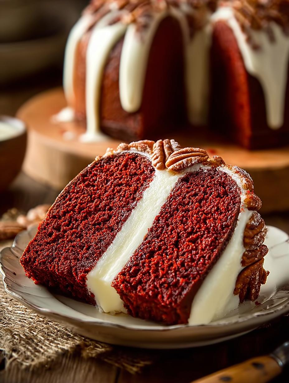 Delicious Red Velvet Pound Cake for Every Occasion - Red Velvet Pound Cake - additional detail