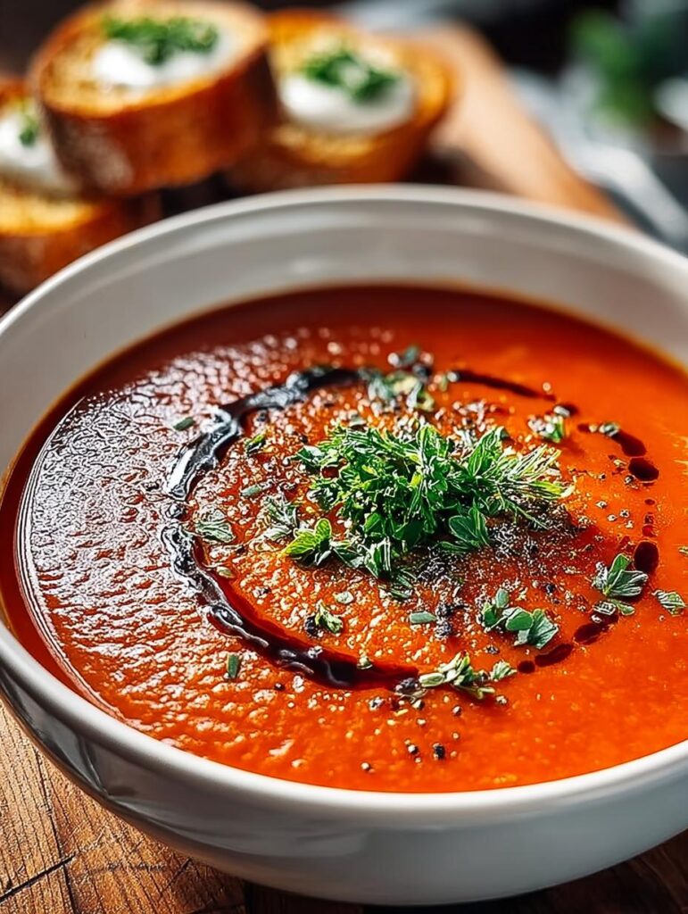 Roasted Red Pepper Soup