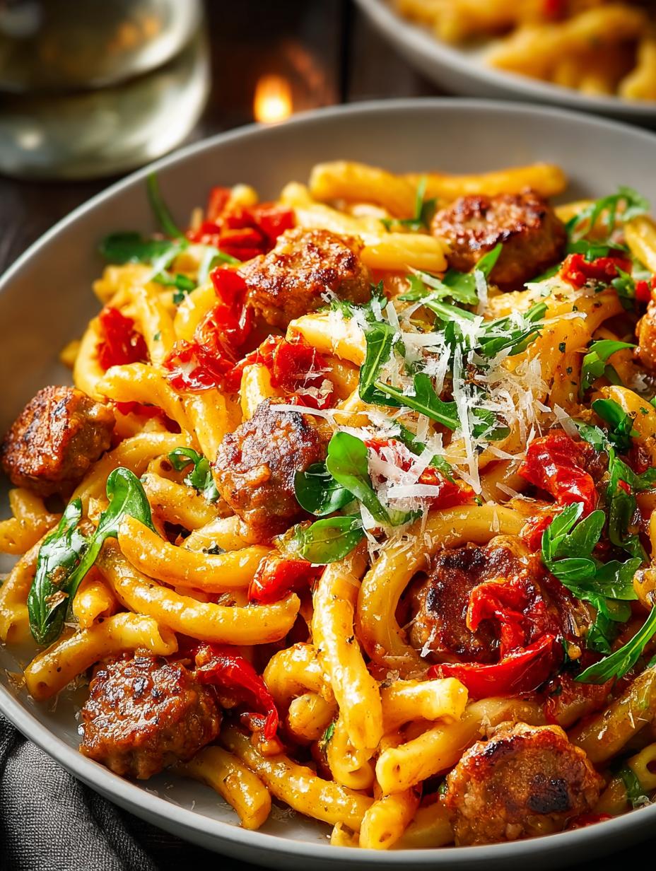 Sausage Pasta Skillet One