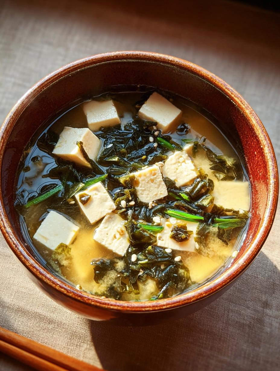 Savory Miso Soup Silken: Quick & Delicious Comfort - Savory Miso Soup Silken - additional detail