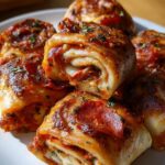 Savory Vegan Pizza Rolls
