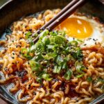 Sesame Garlic Ramen Noodles