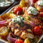Sheet Pan Greek Chicken