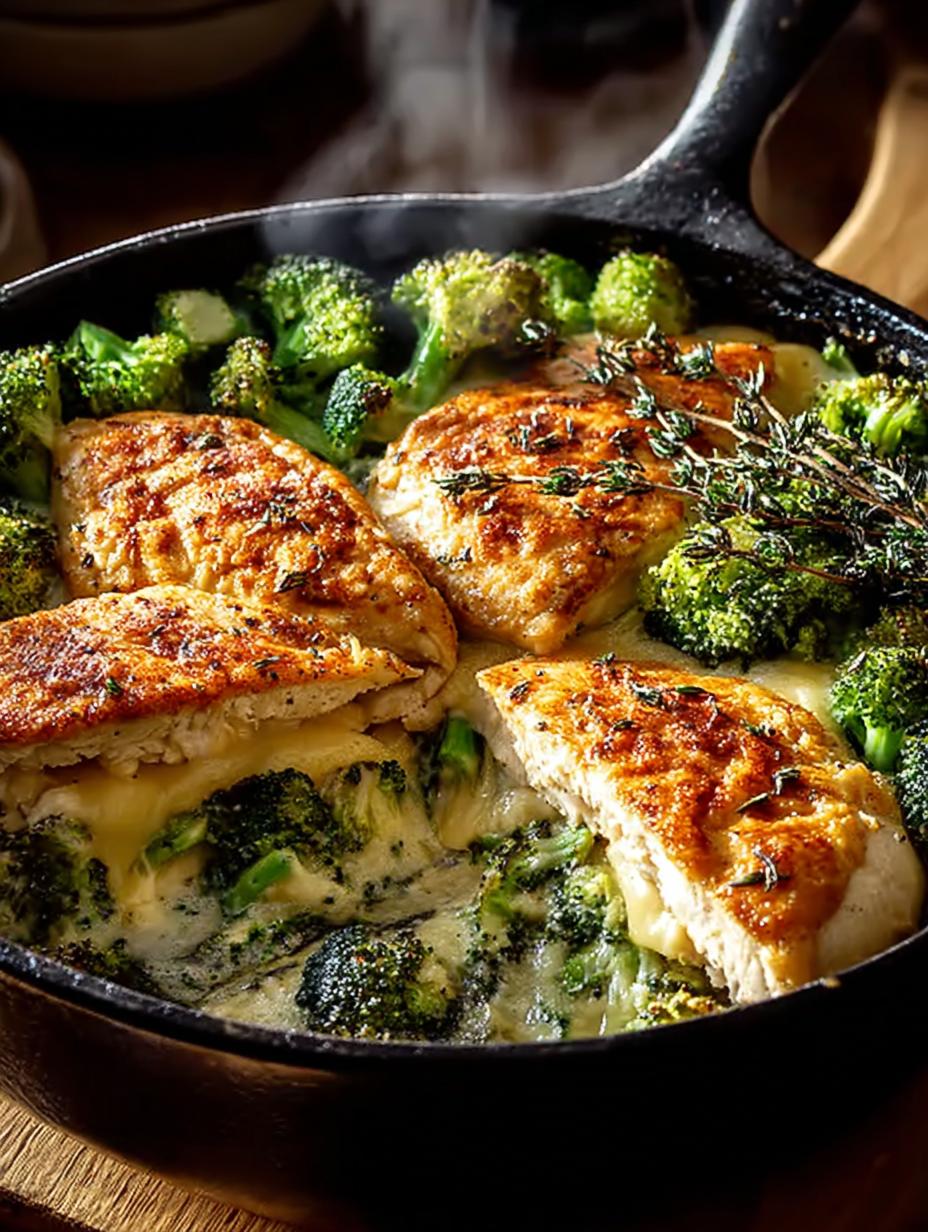 Skillet Broccoli Cheddar Chicken: 5 Cozy Weeknight Dishes 5 Skillet Broccoli Cheddar Chicken: 5 Cozy Weeknight Dishes - Skillet Broccoli Cheddar Chicken - main visual representation