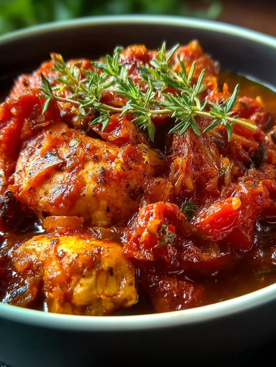 Slow Cooker Chicken Chorizo