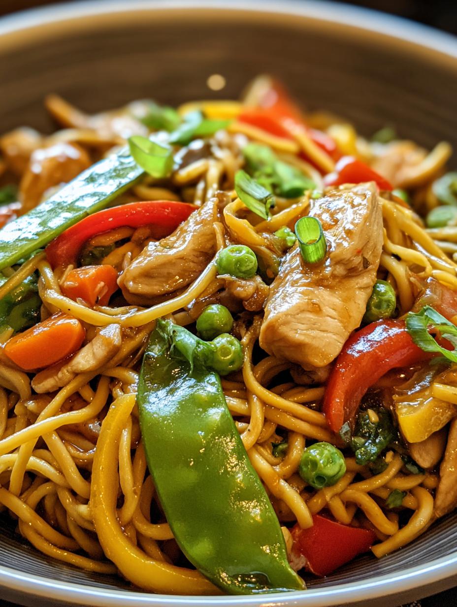 Slow Cooker Chicken Mein