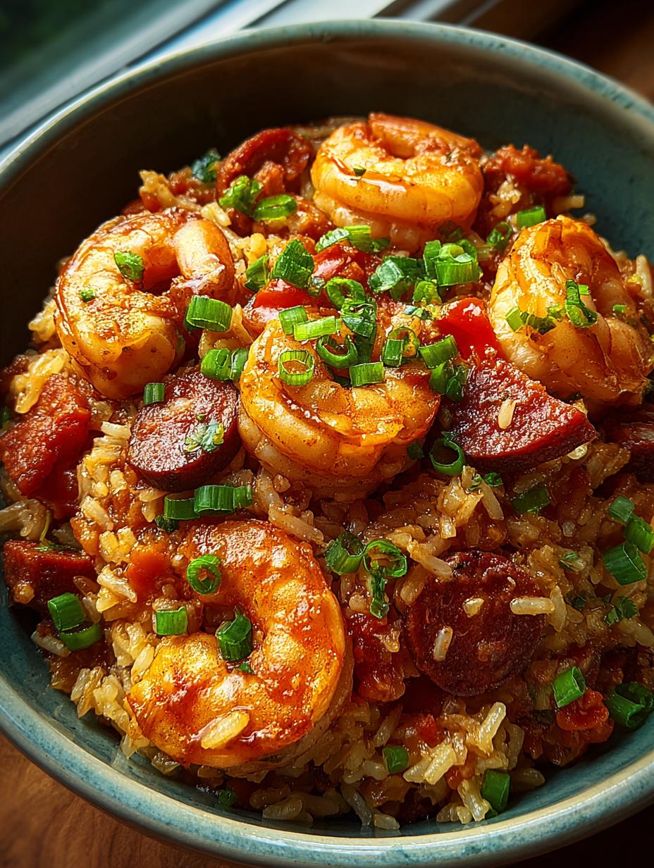 Slow Cooker Jambalaya with Sausage and Shrimp Delight - Slow Cooker Jambalaya with - additional detail