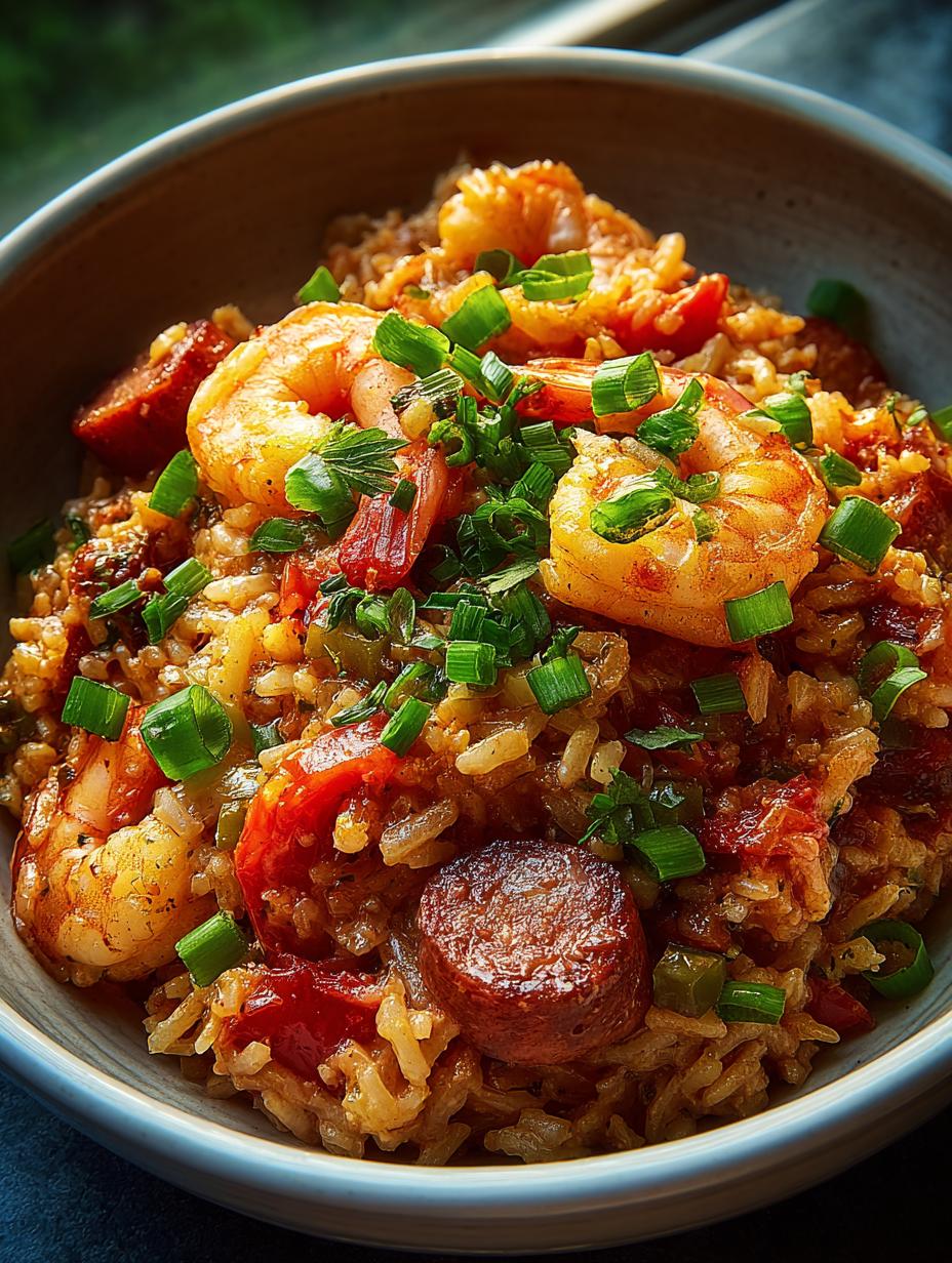 Slow Cooker Jambalaya with