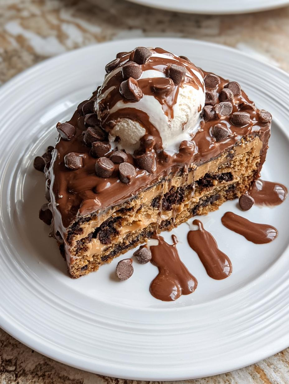 Slow Cooker Peanut Butter: 1 Effortless Decadent Cake 6 Slow Cooker Peanut Butter: 1 Effortless Decadent Cake - Serving suggestion with ice cream