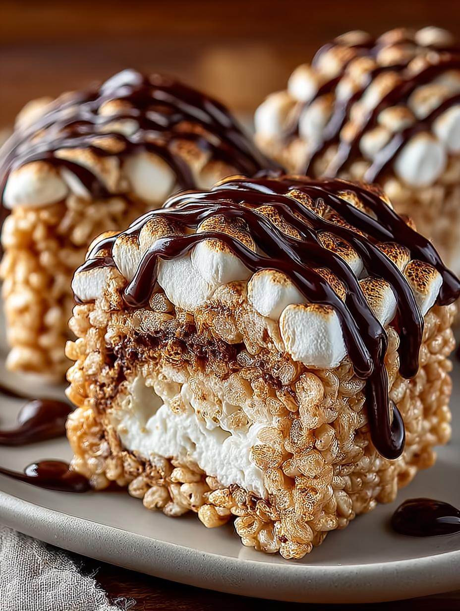 S'more Rolled Rice Krispie Treats: 7 Delicious Variations 5 S'more Rolled Rice Krispie Treats: 7 Delicious Variations - Smore Rolled Rice Krispie - main visual representation