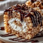 Smore Rolled Rice Krispie