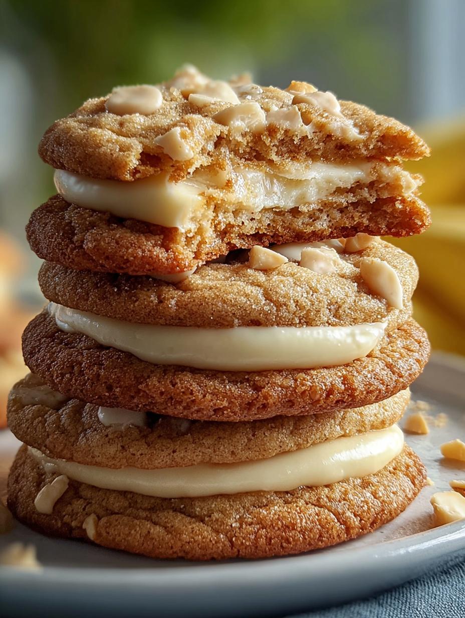 Soft Banana Pudding Cookies