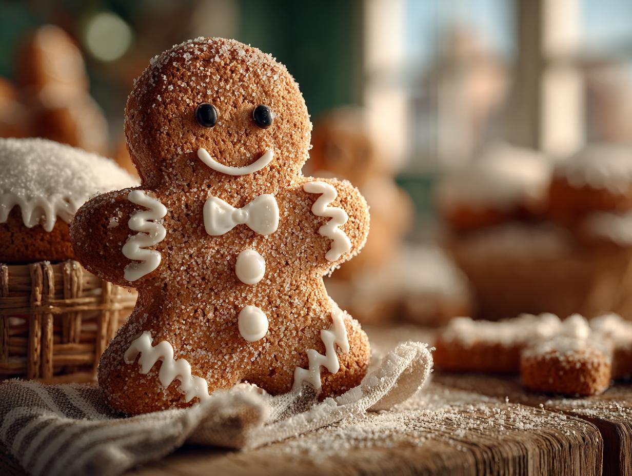 Soft Chewy Gingerbread Man