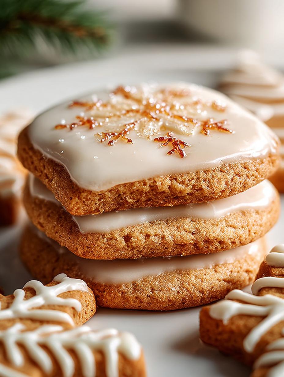 Soft Gingerbread Cookies with