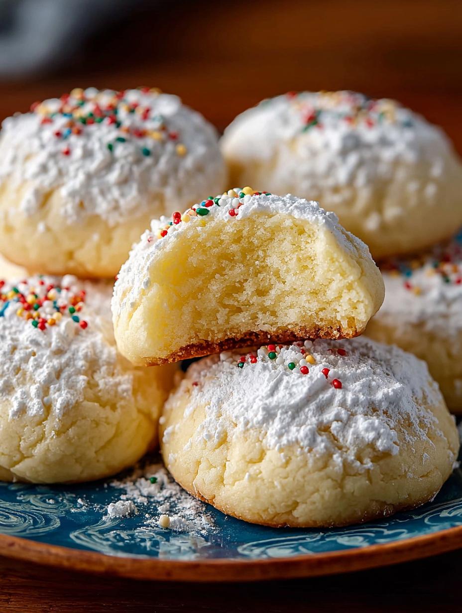 Soft Italian Ricotta Cookies