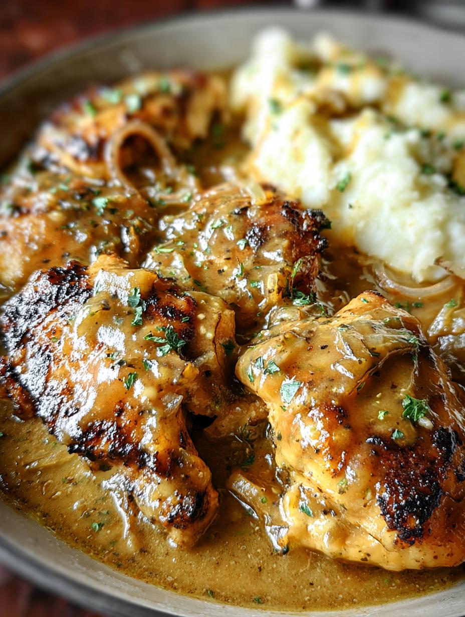 Southern Smothered Chicken