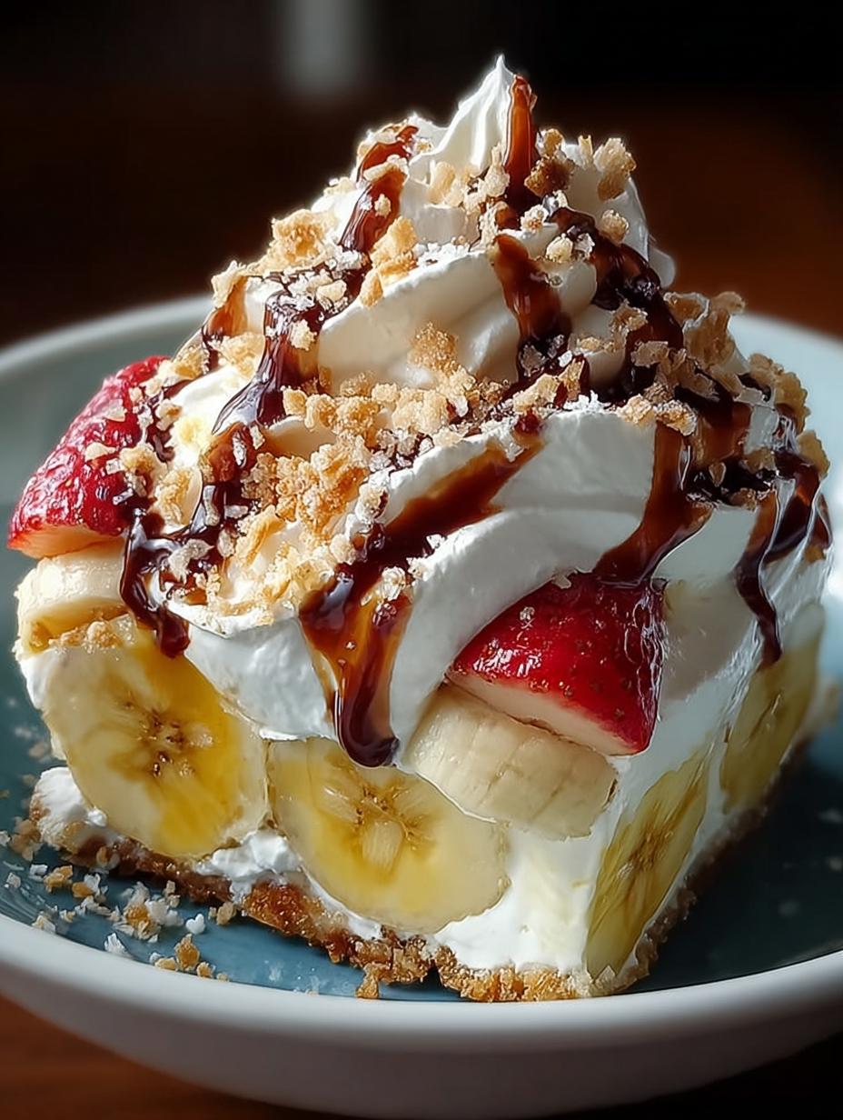 Southern Style Banana Split Cake: A Sweet Delight - Southern Style Banana Split - additional detail
