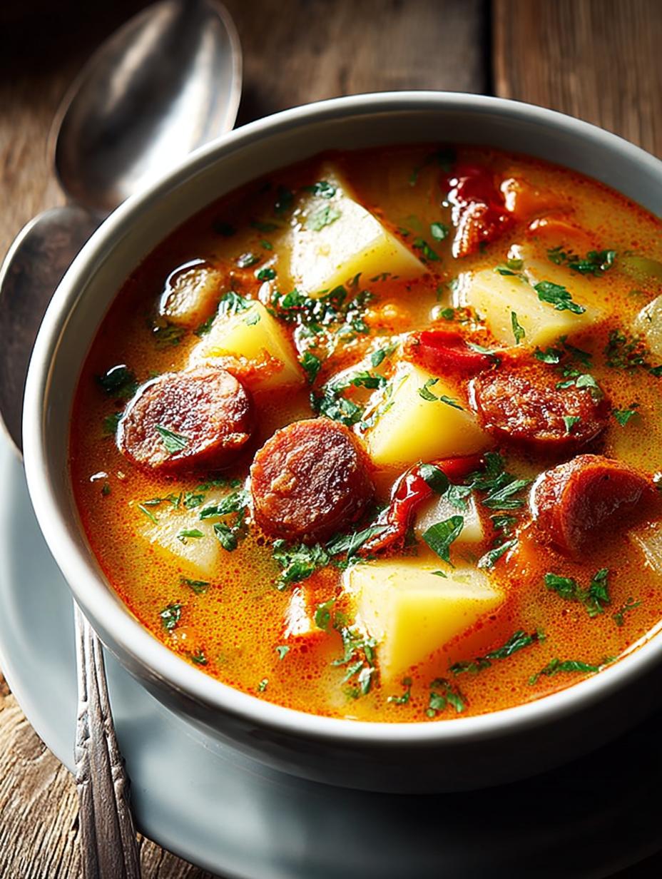 Spanish Potato Soup with Chorizo: 7 Cozy Reasons to Enjoy - Spanish Potato Soup with - main visual representation