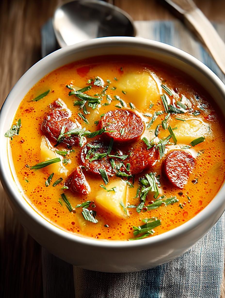 Spanish Potato Soup with Chorizo: 7 Cozy Reasons to Enjoy - Spanish Potato Soup with - additional detail