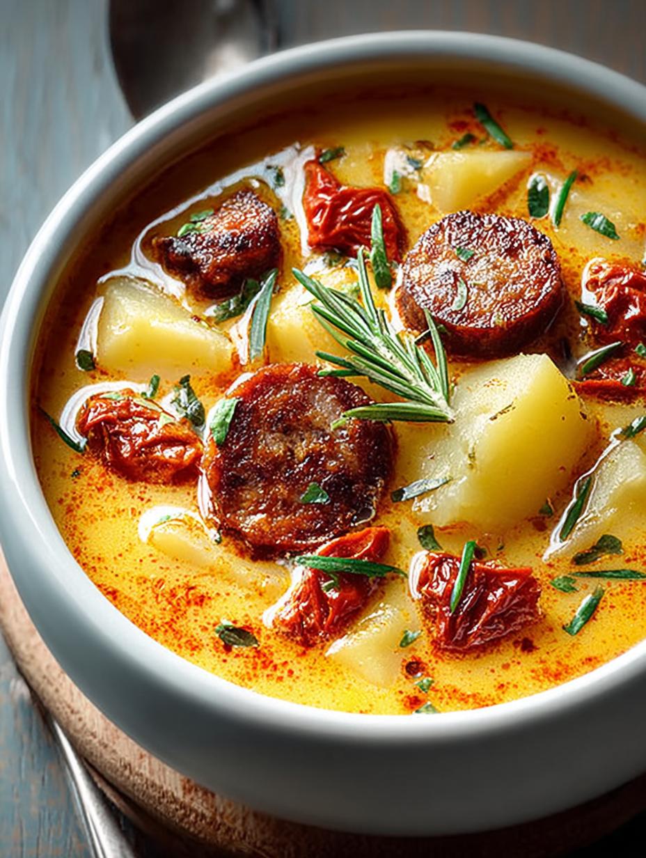 Spanish Potato Soup with