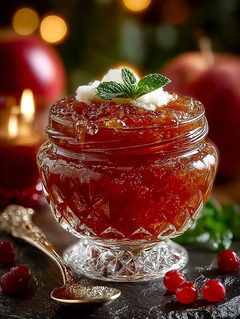 Delicious Spiced Christmas Apple Jam Recipe for Gifting - Spiced Christmas Apple Jam - additional detail