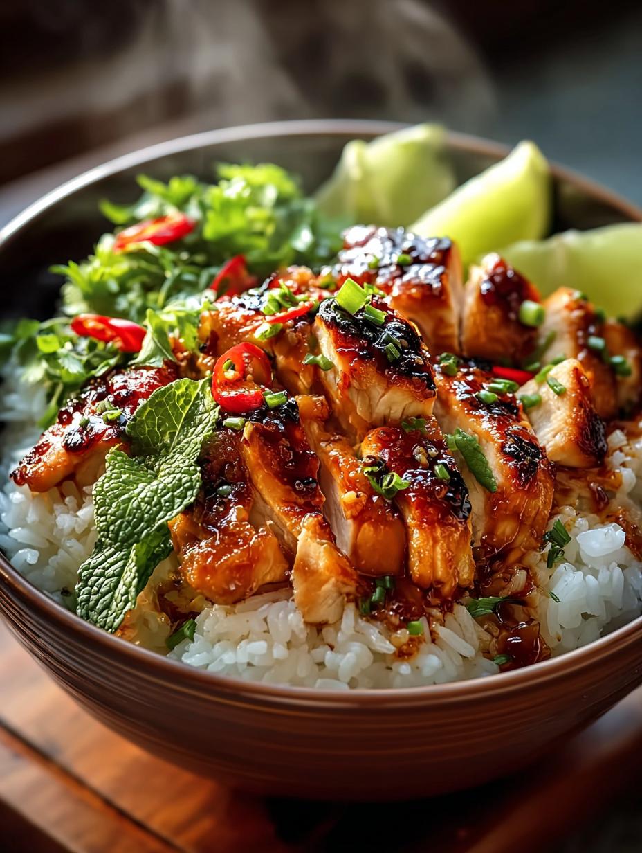 Irresistible Spicy Maple Chicken Coconut Rice Bowl 5 Irresistible Spicy Maple Chicken Coconut Rice Bowl - Spicy Maple Chicken Coconut - main visual representation