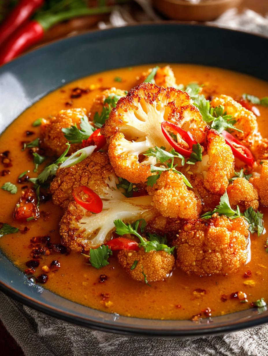 Spicy Red Curry Cauliflower: 7 Flavorful Secrets Revealed 5 Spicy Red Curry Cauliflower: 7 Flavorful Secrets Revealed - Spicy Red Curry Cauliflower - main visual representation
