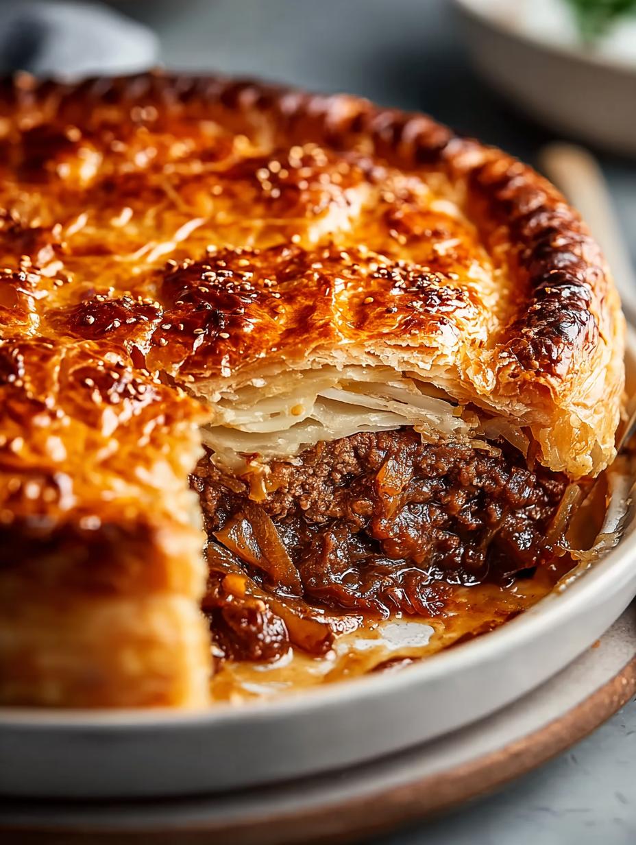 Delicious Steak Onion Meat Pie Recipe You Must Try - Steak Onion Meat Pie - additional detail