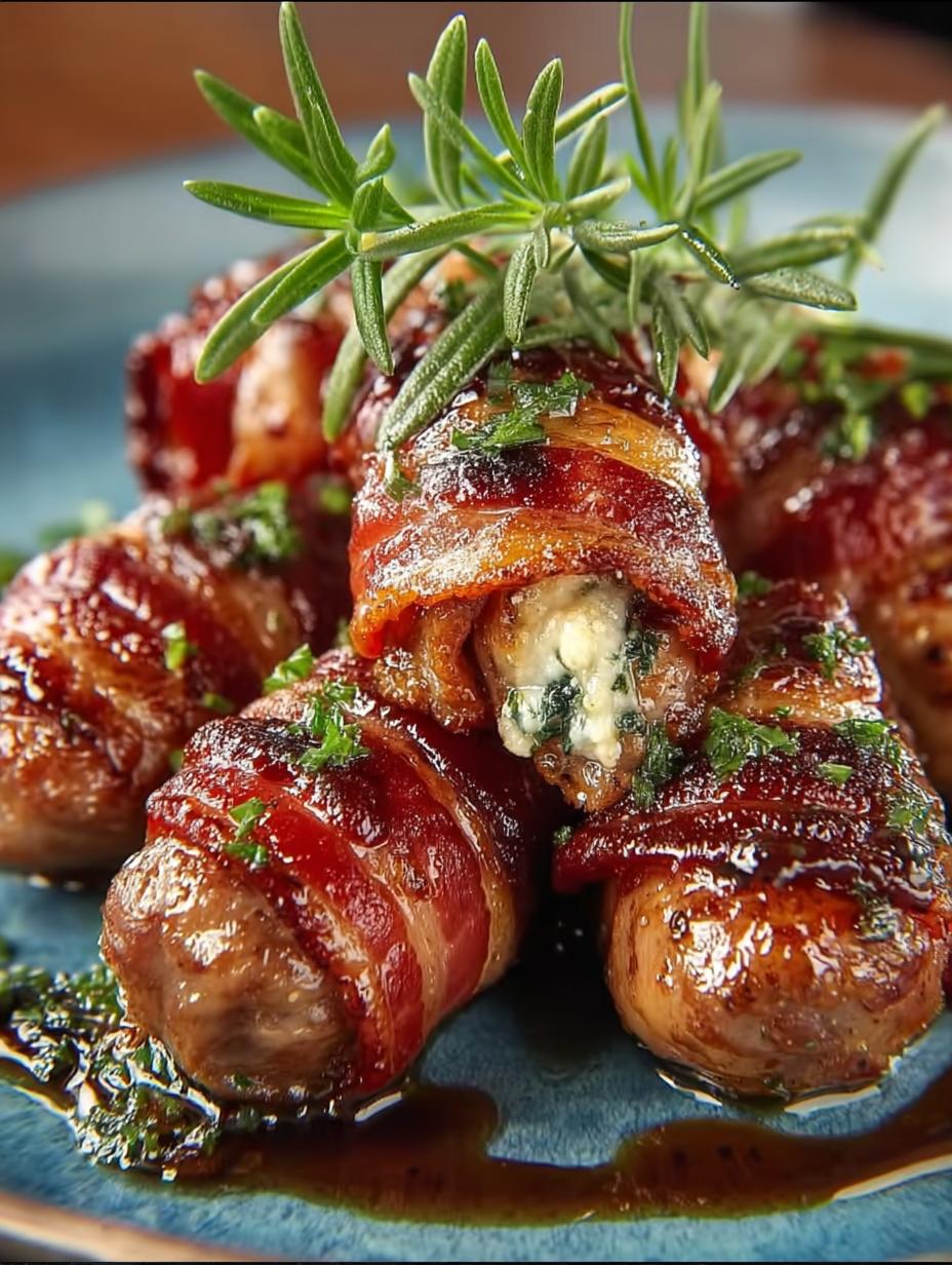 Sticky Pigs Blankets