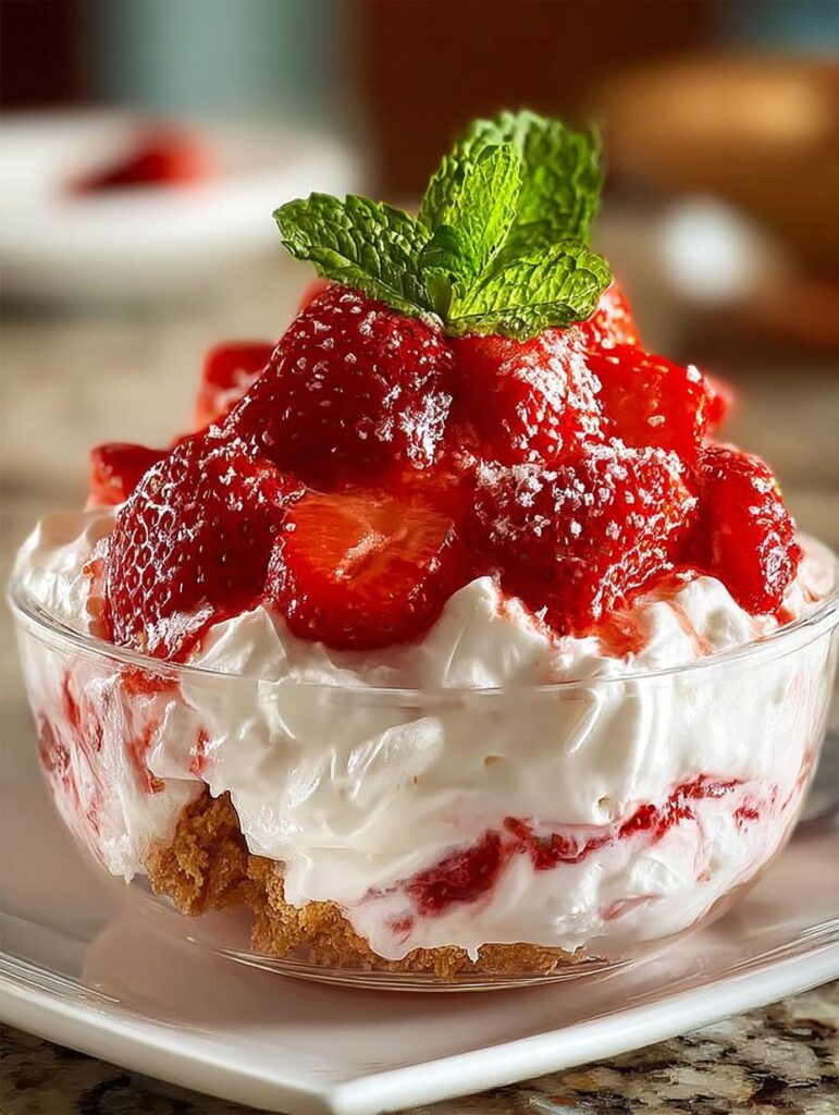 Strawberry Cheesecake Fluff