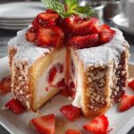 Strawberry Crunch Pound Cake