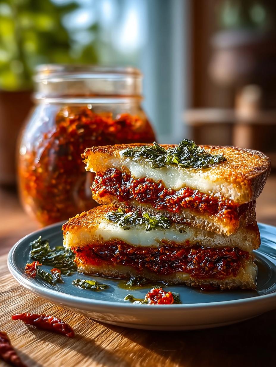 Ultimate Sun Dried Tomato Pesto Grilled Cheese Recipe 5 Ultimate Sun Dried Tomato Pesto Grilled Cheese Recipe - Sun Dried Tomato Pesto - main visual representation